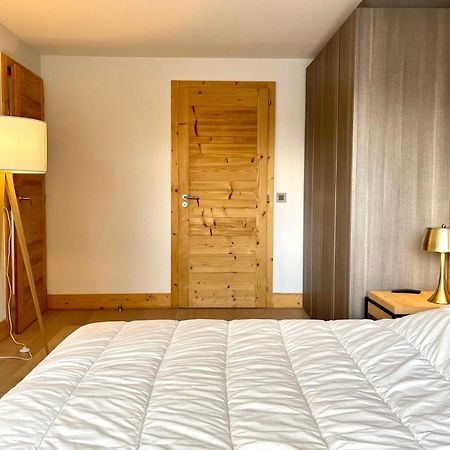 Modern Apt At The Foot Of The Slopes In Megève Exteriér fotografie