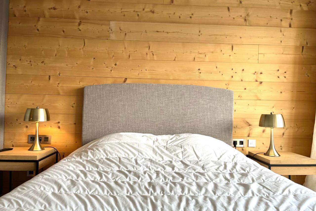 Modern Apt At The Foot Of The Slopes In Megève Exteriér fotografie