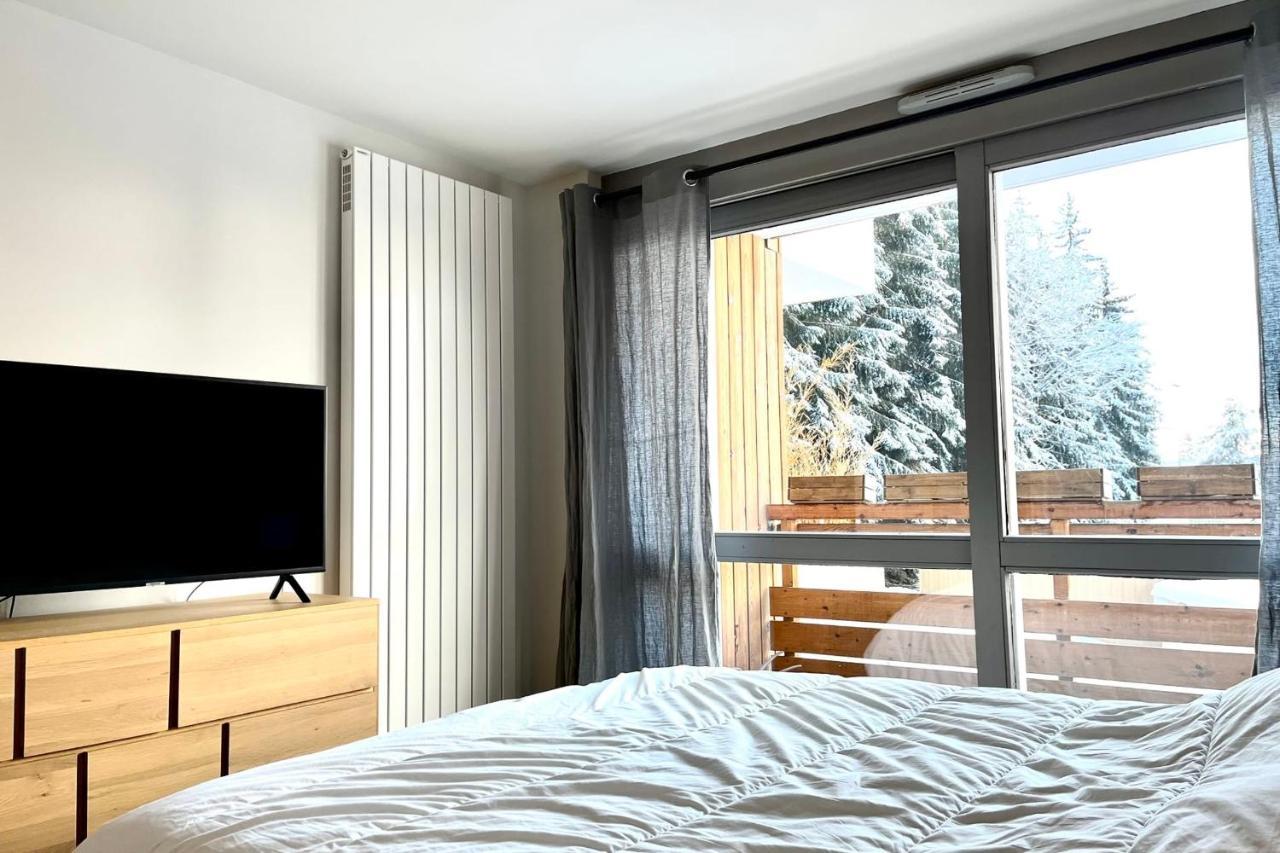 Modern Apt At The Foot Of The Slopes In Megève Exteriér fotografie