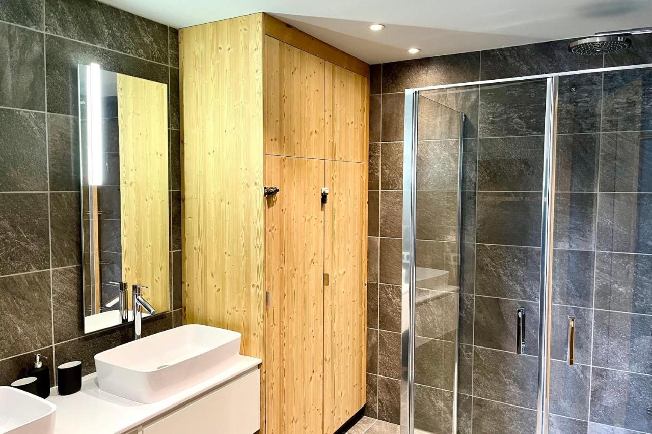 Modern Apt At The Foot Of The Slopes In Megève Exteriér fotografie