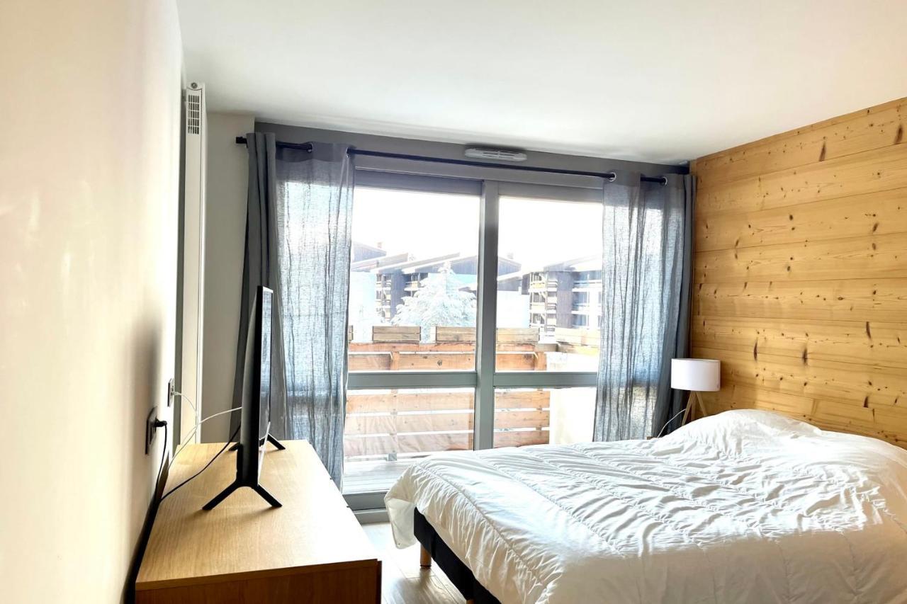 Modern Apt At The Foot Of The Slopes In Megève Exteriér fotografie